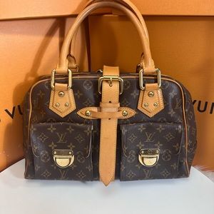 💎✨BEAUTIFUL✨💎 LOUIS VUITTON Monogram Manhattan GM Satchel